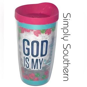 Simply Southern Tervis Tumbler “God Is My Anchor” NWOT!